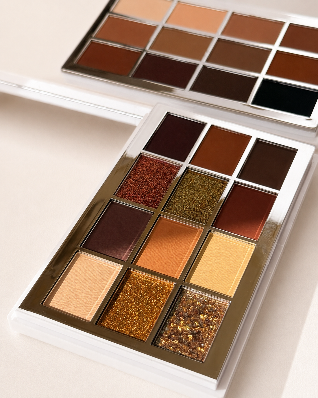 Max & Louie Day to Night Duo: Everyday Nudes and Copperhead eyeshadow palettes