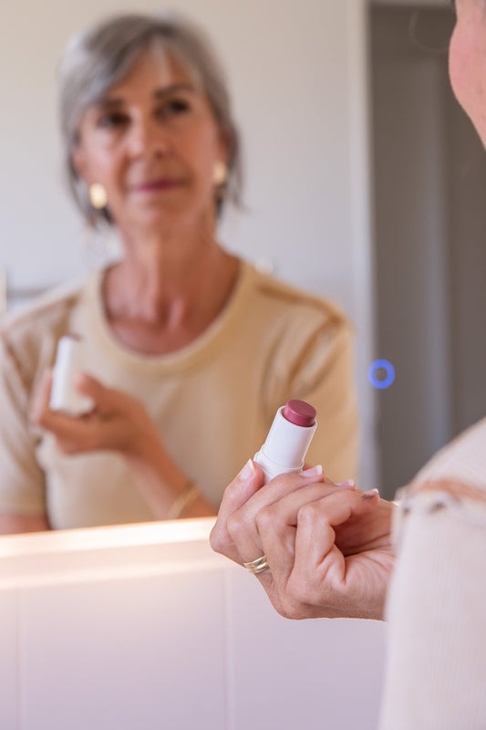 Cream or Powder Blush After 40? Cream, Almost Always