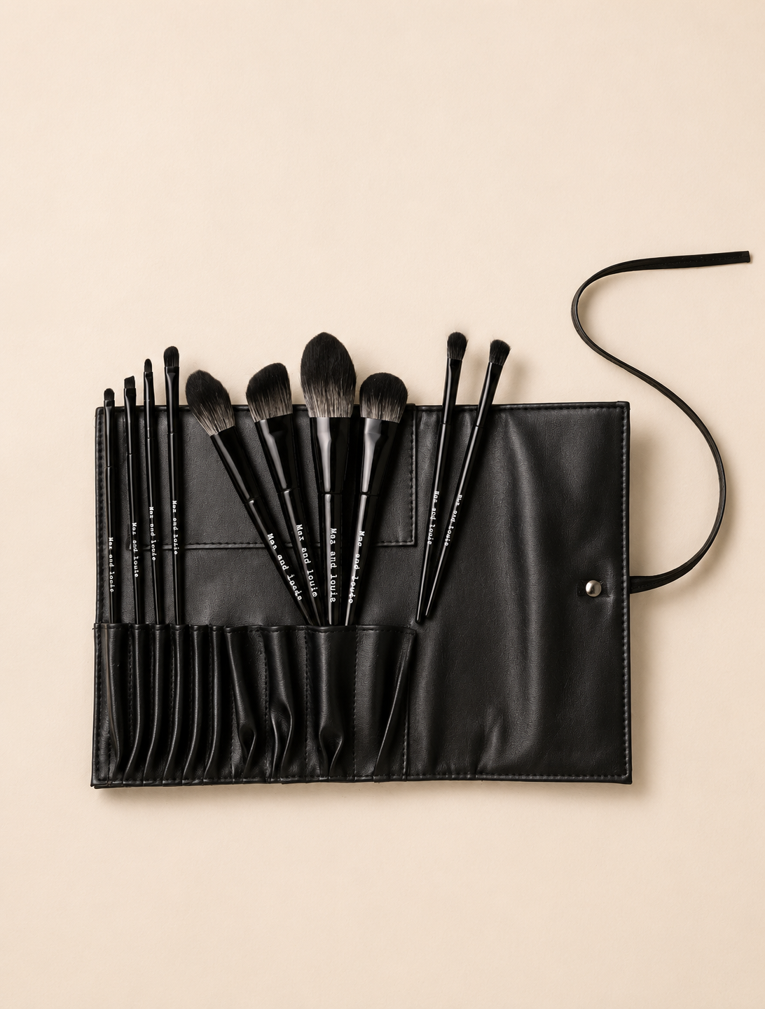 10 pc brush set and case