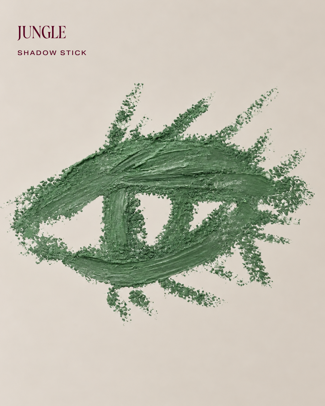 Shadow Stick swatch in Jungle, a deep green