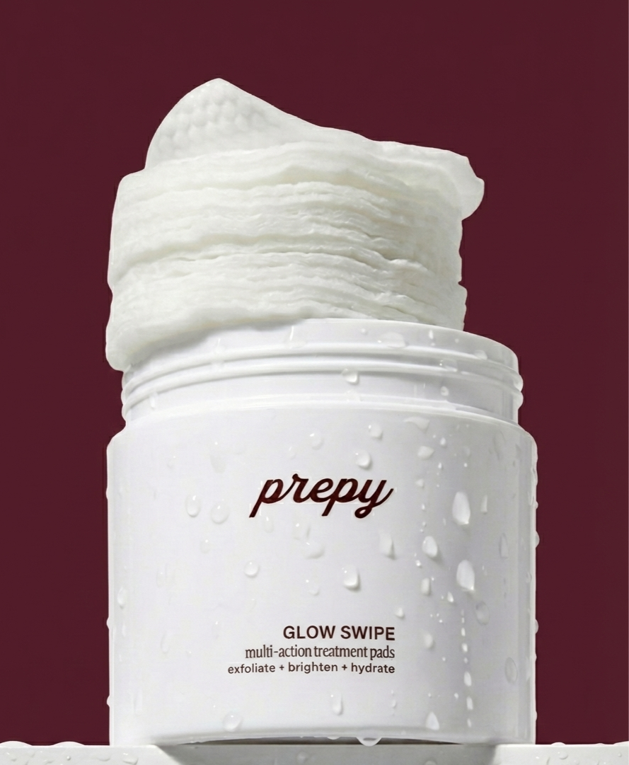 PREPY Glow Swipe exfoliating pads — Max & Louie