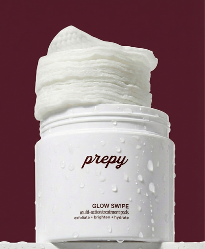 PREPY Glow Swipe exfoliating pads — Max & Louie