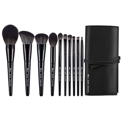 10 pc brush set and case