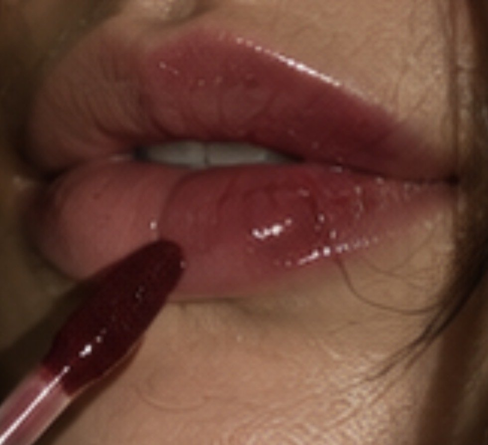 Lip Grip applied with the doe-foot wand
