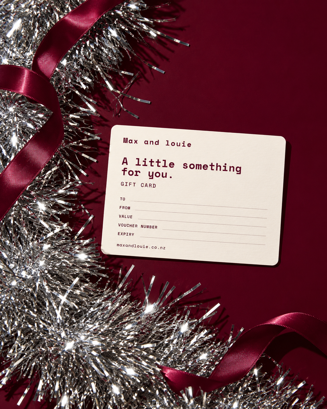 Max and Louie Gift Card