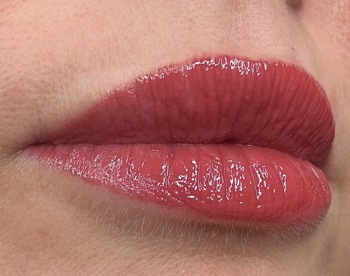 Glossy Lips in J Jett worn on lips