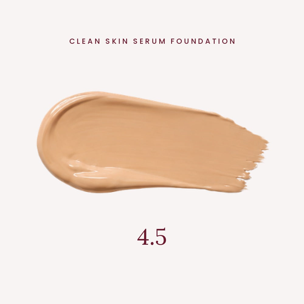 Clean Skin Serum Foundation shade 4.5